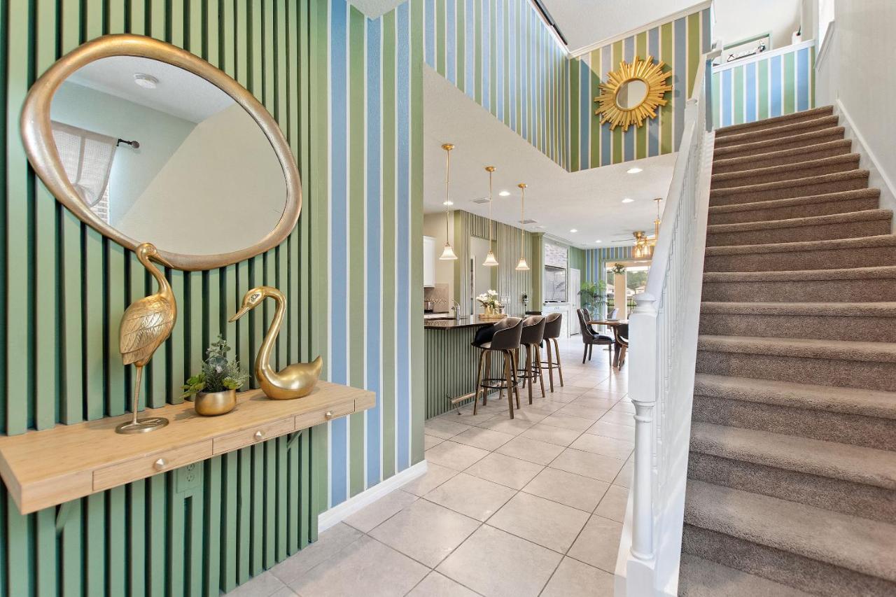 Stylish Cozy Family Getaway With Private Pool And Lake View Kissimmee Ngoại thất bức ảnh
